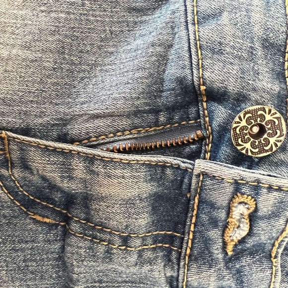 Blue Crush Blue Jean Shorts - Picture 9 of 11